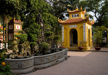 Image showing Tran Quoc Pagoda in Hanoi, Vietnam