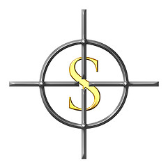 Image showing Aiming Dollars