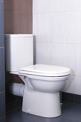 Image showing WC in modern hotel