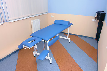 Image showing Massage room interior