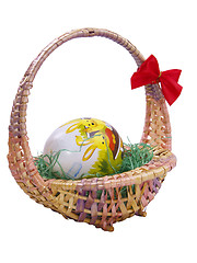 Image showing easter basket