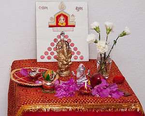 Image showing Hindu Wedding ceremony