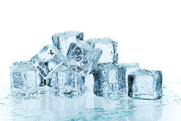 Image showing Blue ice