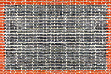 Image showing Brick border