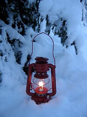 Image showing christmas lamp