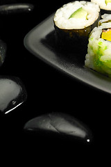 Image showing sushi plate