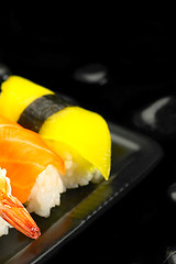 Image showing sushi plate