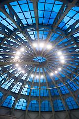 Image showing glass dome ceiling