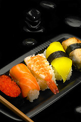 Image showing sushi plate