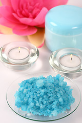 Image showing Bath salt for wellness 