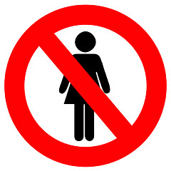 Image showing No Women