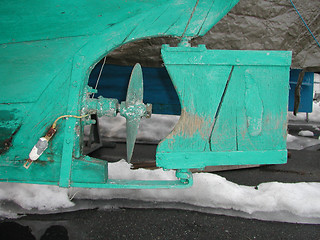 Image showing Green Propeller