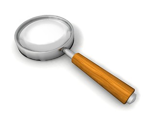 Image showing magnifying glass