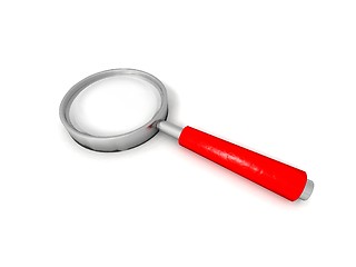 Image showing magnifying glass