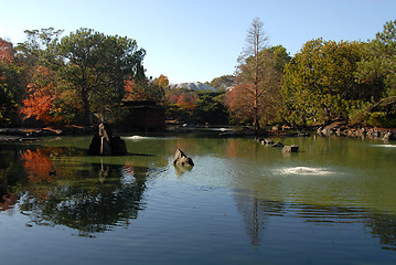 Image showing Japanese garden