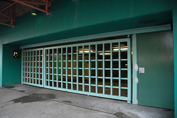 Image showing Locked garage