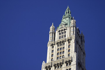 Image showing Top of the Woolworth building