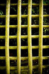 Image showing Wood Fence