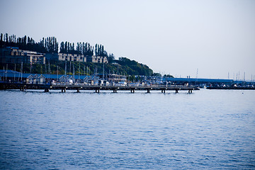 Image showing Marina At Dusk