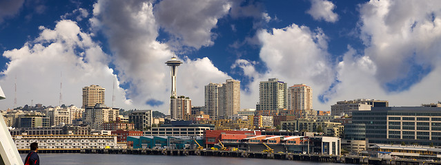 Image showing Seattle Skyline Panoramic