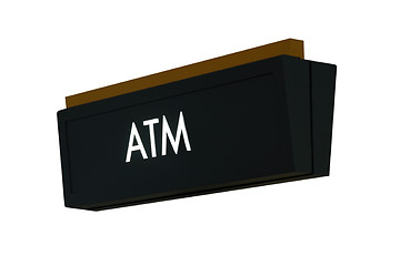 Image showing ATM Sign