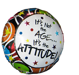 Image showing It is not the age, it is the attitude