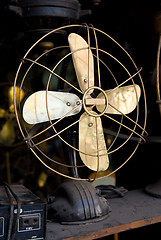 Image showing Old electric fan