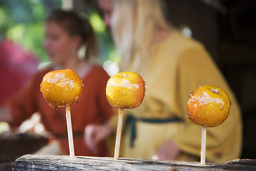 Image showing Hot Syrup Apples