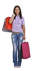 Image showing Woman shopping