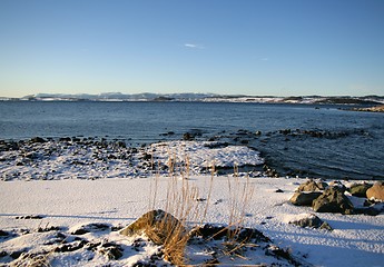 Image showing winter shore