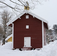 Image showing Farm in the winter. 