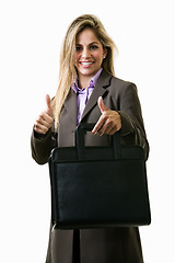 Image showing Successful business woman