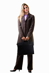 Image showing Woman in business suit