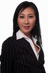 Image showing Asian business woman