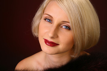 Image showing Portrait of beautiful woman
