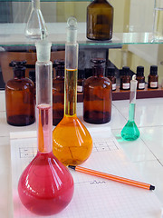 Image showing Laboratory desk