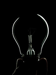 Image showing Lamp bulb on white