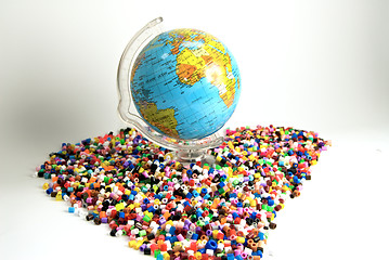 Image showing Colourful world