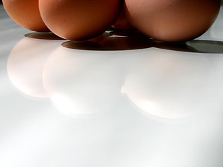 Image showing Eggs background [2]