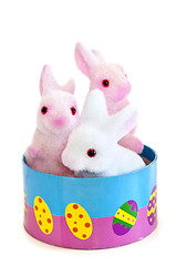 Image showing Easter bunny toys