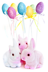 Image showing Easter bunny toys
