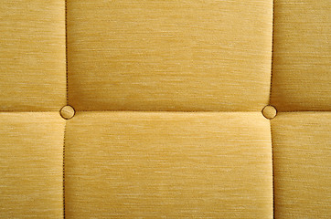 Image showing Yellow upholstery