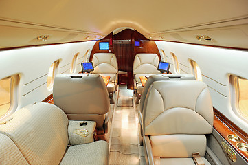 Image showing Private jet airplane