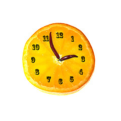 Image showing Orange clockwork