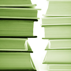 Image showing stack of books