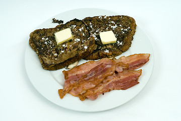 Image showing Toast and Bacon