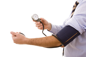 Image showing hypertension test