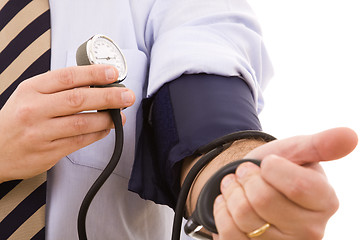 Image showing hypertension test