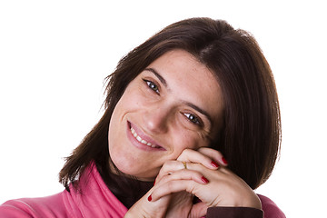 Image showing Beautiful natural smile