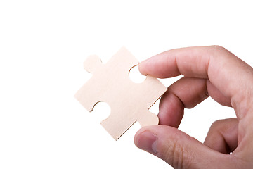 Image showing piece of a puzzle 